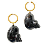 Earrings Sienna - black