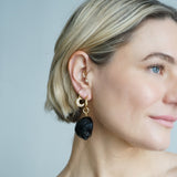 Earrings Sienna - black