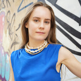 White Coral Necklace Mia