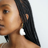 Earrings Sienna - white