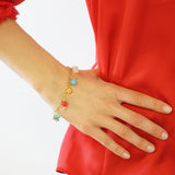 Mixed Gemstone Bracelet Alice