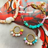 Ceramic Bead Earrings Bonibon