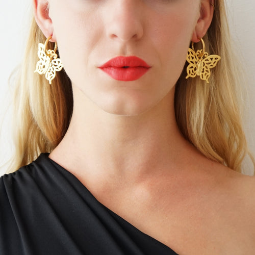 Earrings The Magic Butterfly