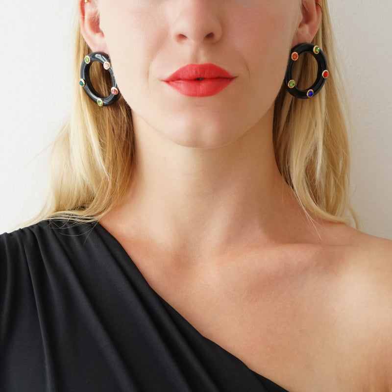 Recycled Resin Earrings Cassandra