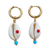 Cowrie Shell Hoop Earrings Midyat