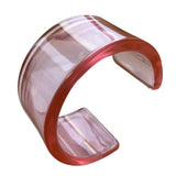 Recycled Plastic Cuff Strawberry