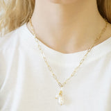 Double Pearl Necklace Naila