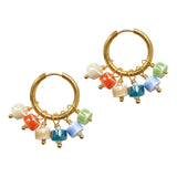 Ceramic Bead Earrings Bonibon