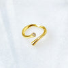 Ring George with Zirconia