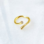 Ring George with Zirconia