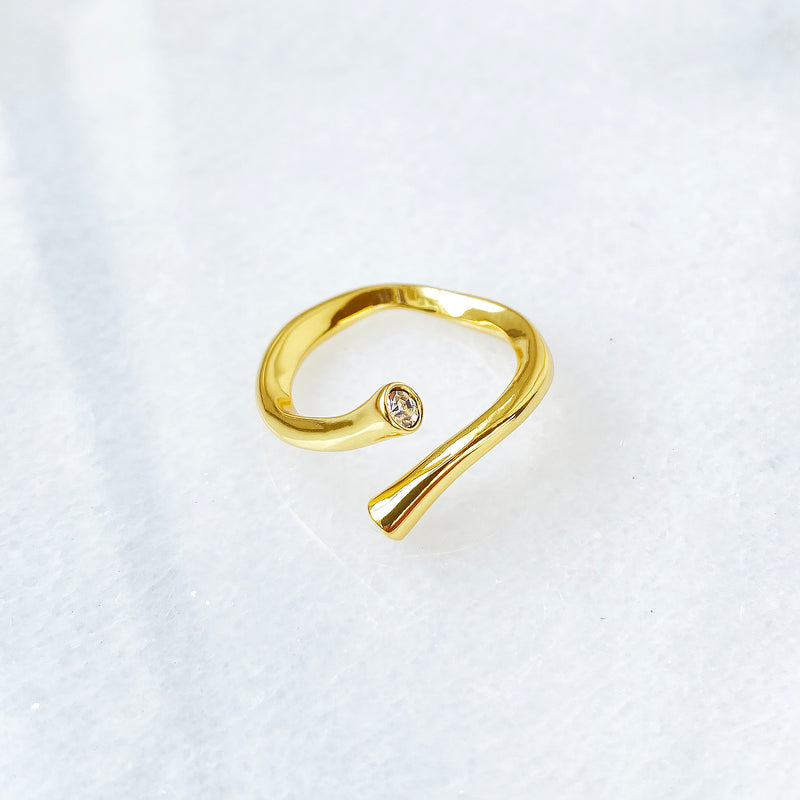 Ring George with Zirconia