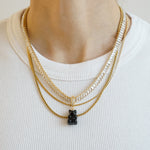 The Black Gummy Bear Charm Pendant