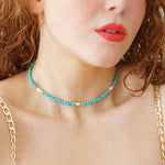 Turquoise Pearl Necklace Leandra