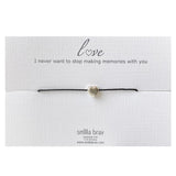 Sterling Silver Heart Good Luck Bracelet