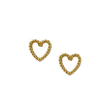 Stud Earrings Heart
