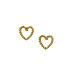 Stud Earrings Heart