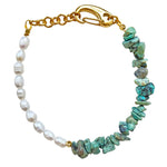 Turquoise Pearl Bracelet Ibiza