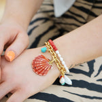 Ceramic Shell Bracelet Puglia