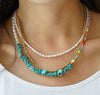 Pearl Turquoise Necklace Natalia