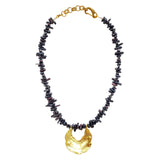 Black Coral Necklace Amelie