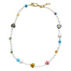 Millefiori Pearl Necklace Sophie