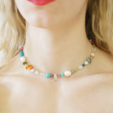 Mixed Gemstone Necklace O'ahu