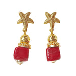 Starfish Ceramic Earrings Yaiza