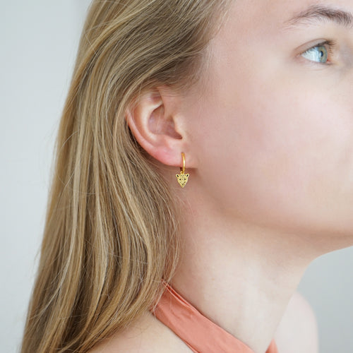 Panther Hoop Earrings Wild Things