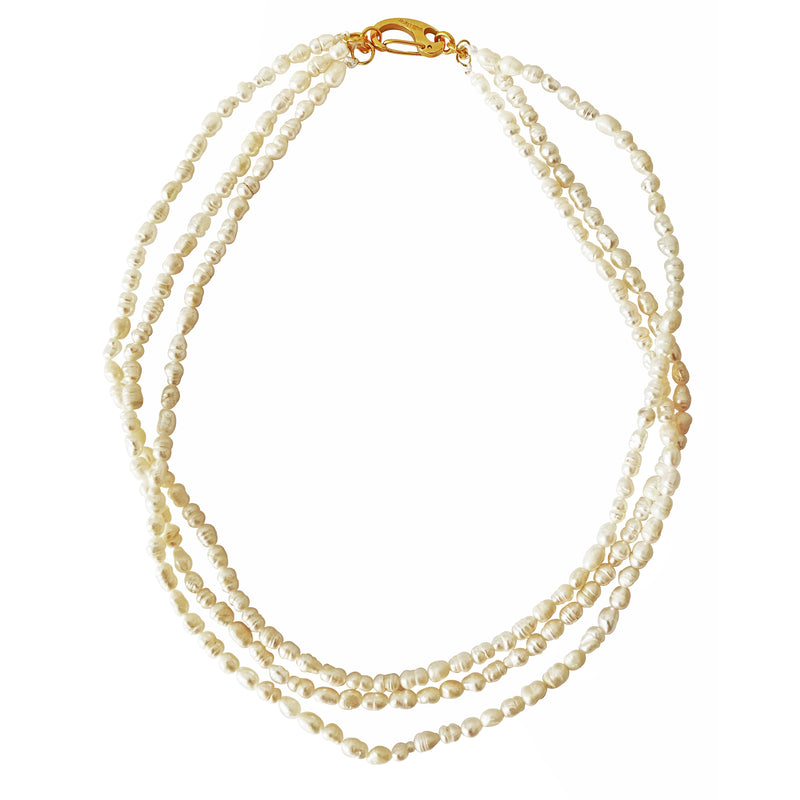 Layered Pearl Necklace Ada