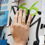 Ring George with Zirconia