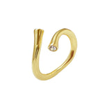 Ring George with Zirconia