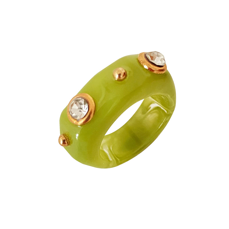 Recycled Resin Ring Apple