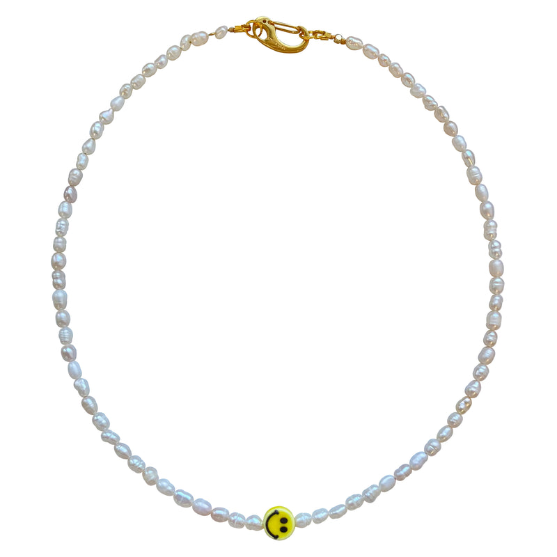 The Smiley Pearl Necklace