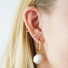 Stud Earrings Bubble Star