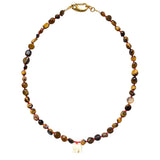 Tiger Eye Elephant Necklace Simson