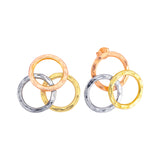 Sterling Silver Earrings Good Karma
