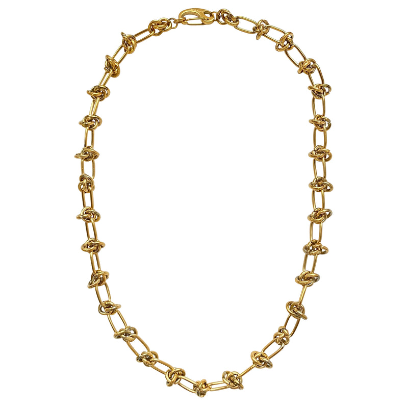 Vintage Knot Chain Necklace Trudy