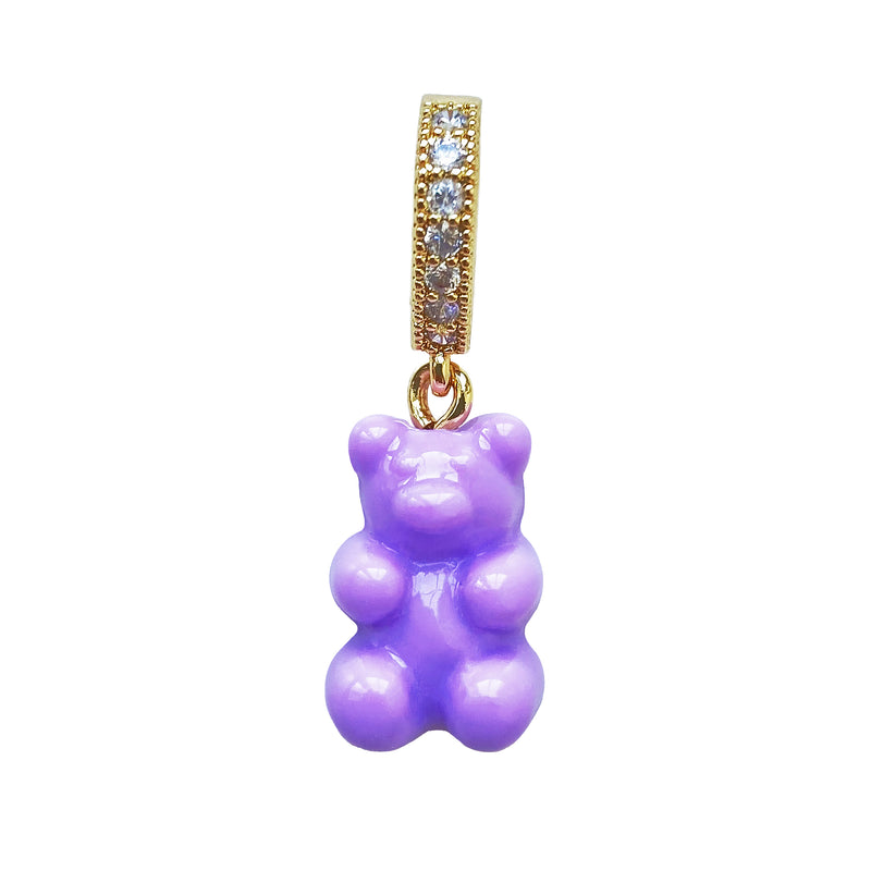 The Lilac Gummy Bear Charm Pendant