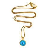 Murano Glass Evil Eye Necklace Kendra