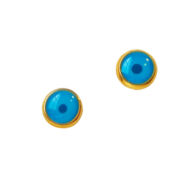 Stud Earrings Evil Eye