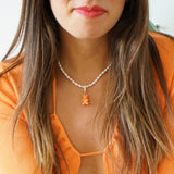 The Pink Gummy Bear Charm Pendant